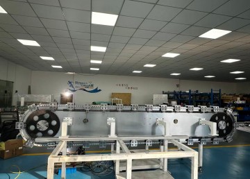 重载型环形导轨循环输送线 大负载自动化输送设备厂家